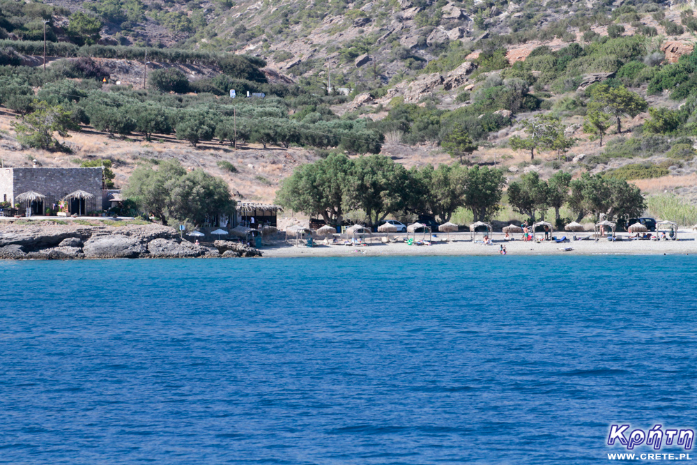 Green Beach - widok na plażę