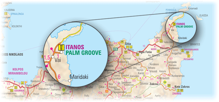 Itanos-Zugang