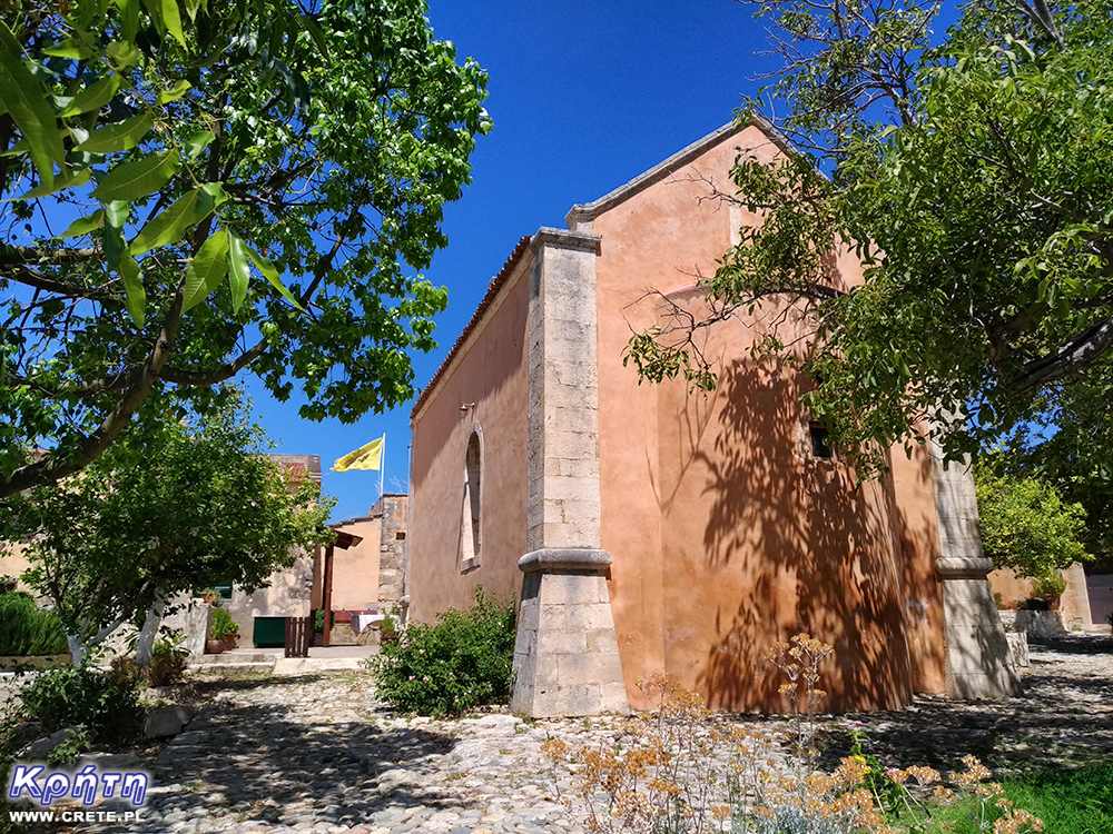 Kościółek w klasztorze Agios Georgios