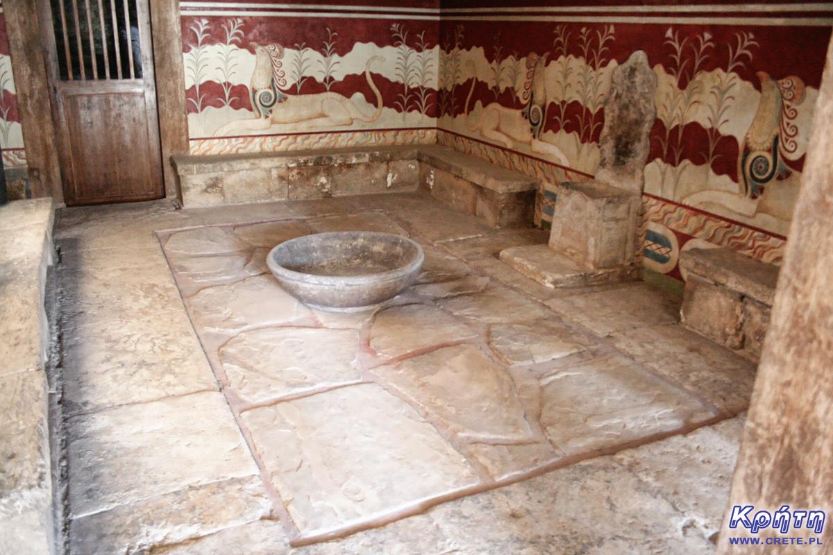 Knossos - sala tronowa