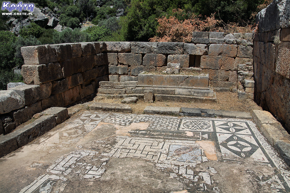 Lissos - the temple of Asklepios