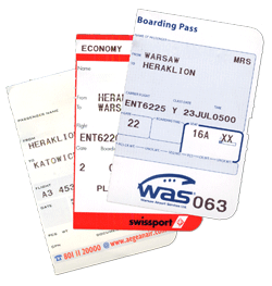 Boarding passes