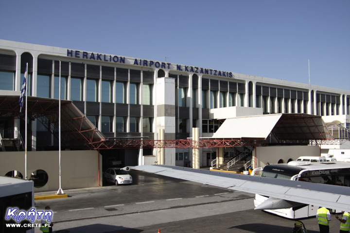 Lotnisko w Heraklionie - terminal