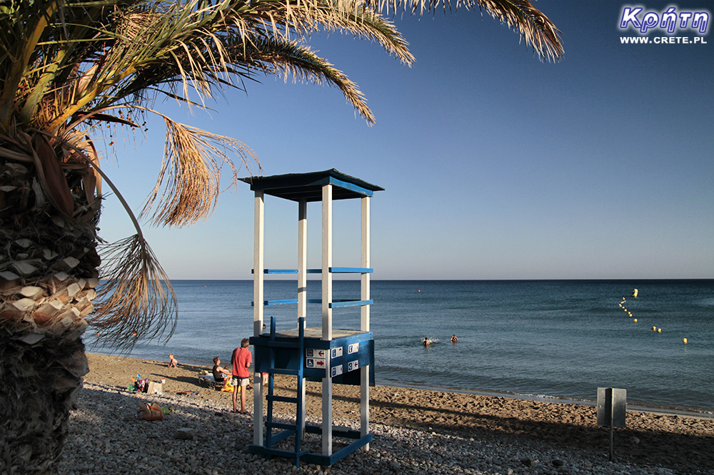 Beach in Makrygialos