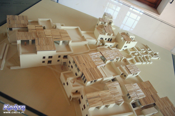 Palace in Malia - a model