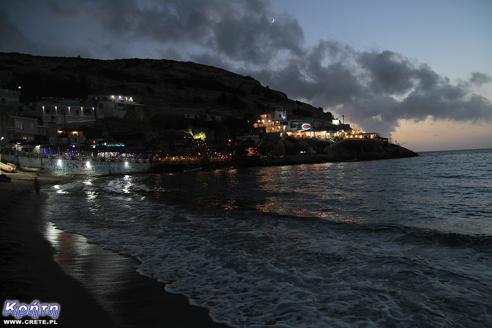 Matala - at night