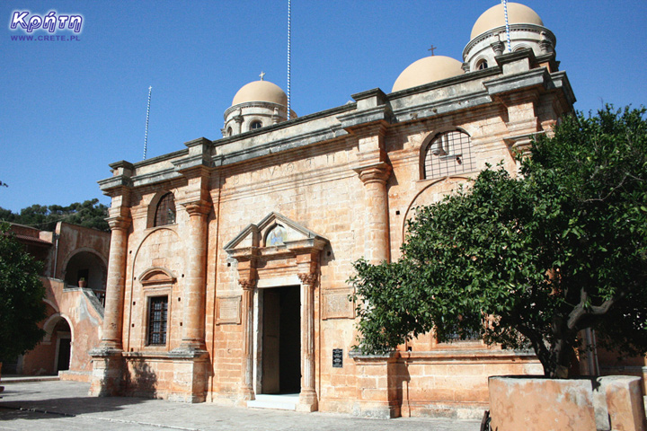 Agia Triada - church in the inner courtyard