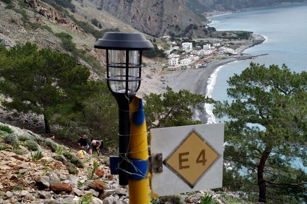 Wanderweg in Agia Roumeli