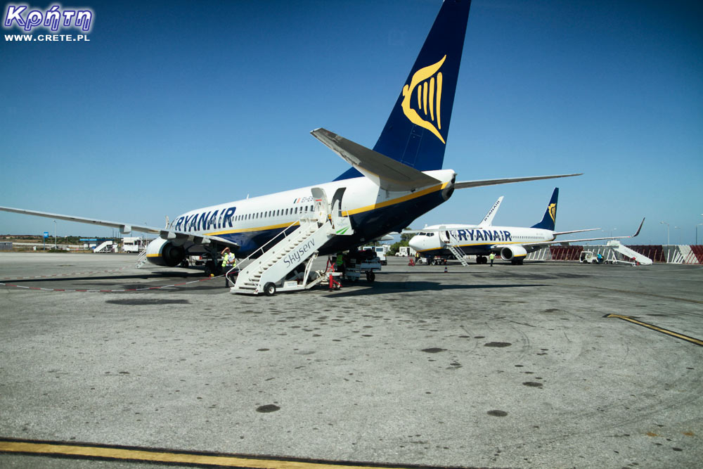 Delays at the airport in Chania