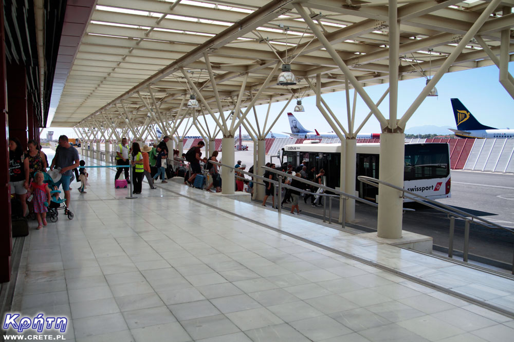 Delays at the airport in Chania