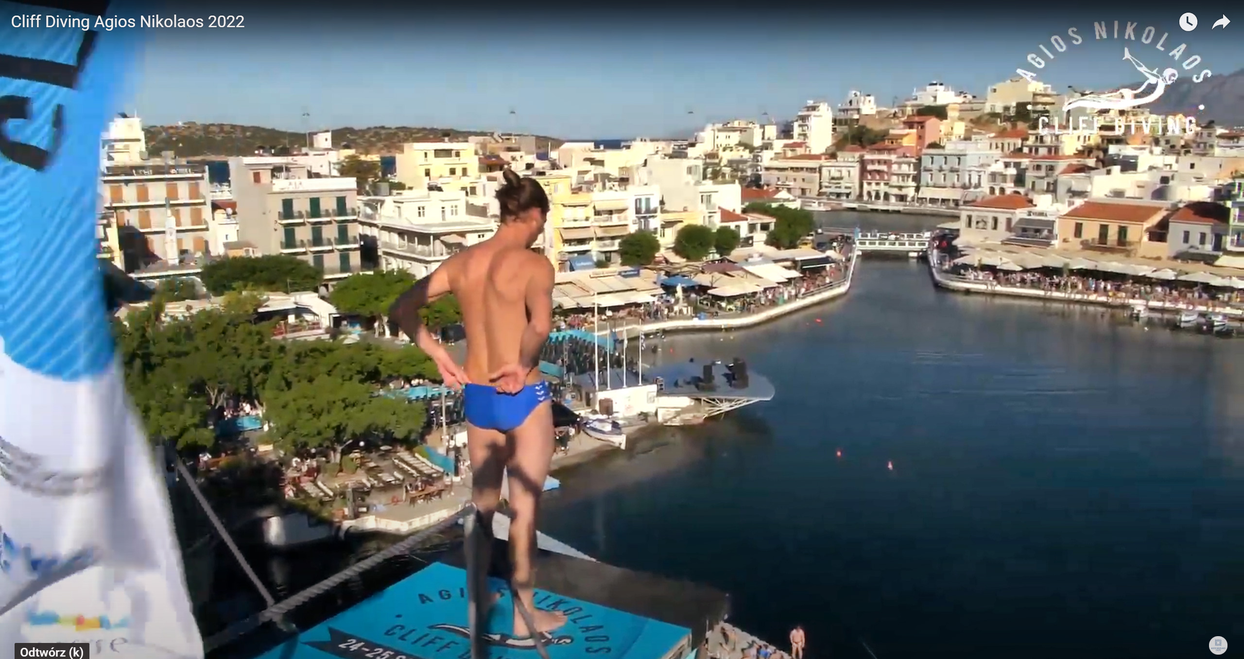 Kreta Agios Nikolaos Cliff Diving 2022 Crete.pl