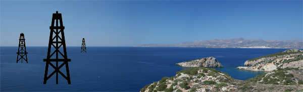 Czyżby tak miało wyglądać południowe wybrzeże Krety?