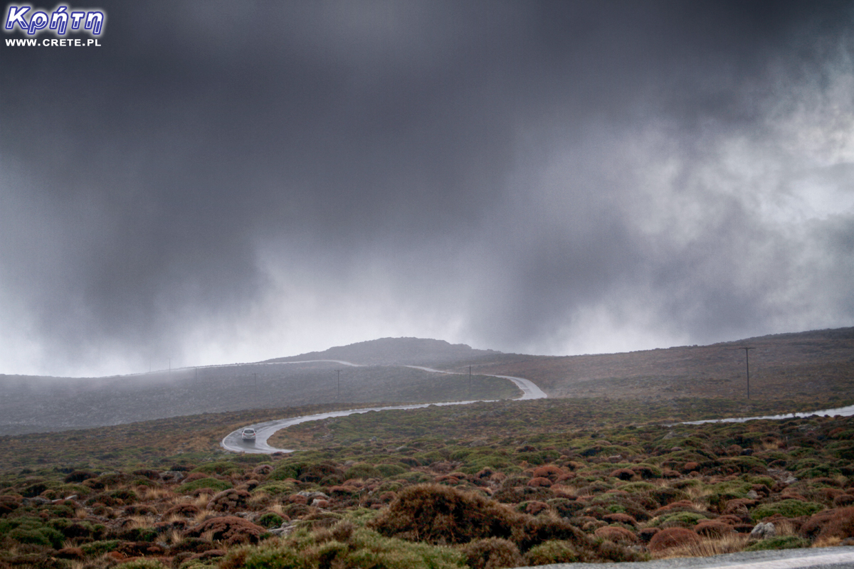 Regen auf Kreta