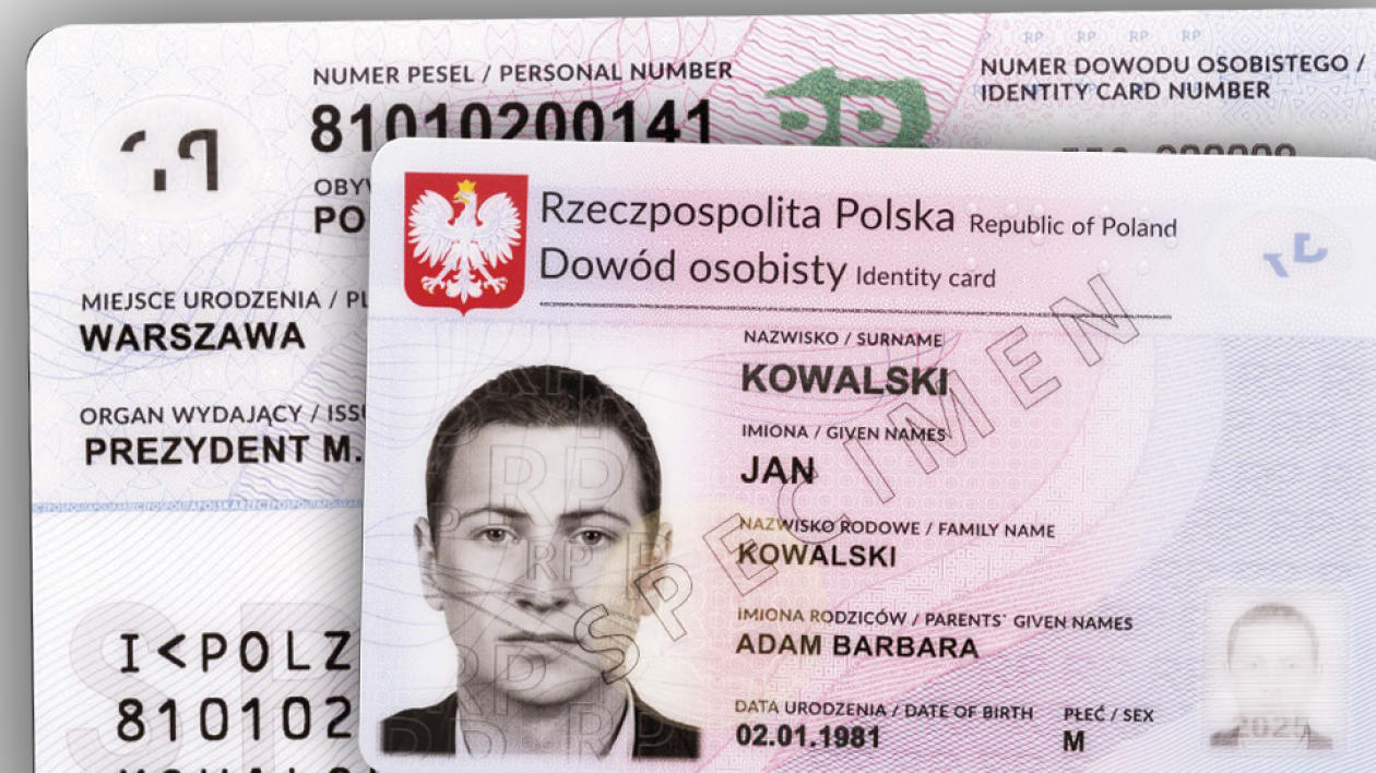 Polnischer Personalausweis