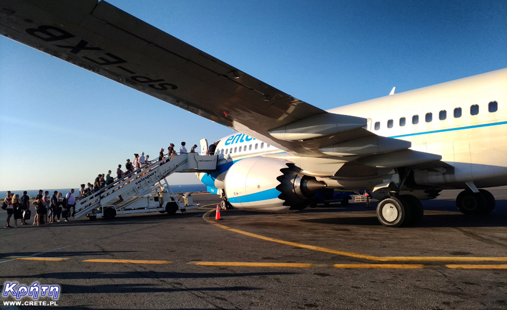 Heraklion airport August 2021