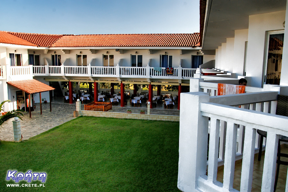 Hotel auf Kreta - Blick vom Balkon