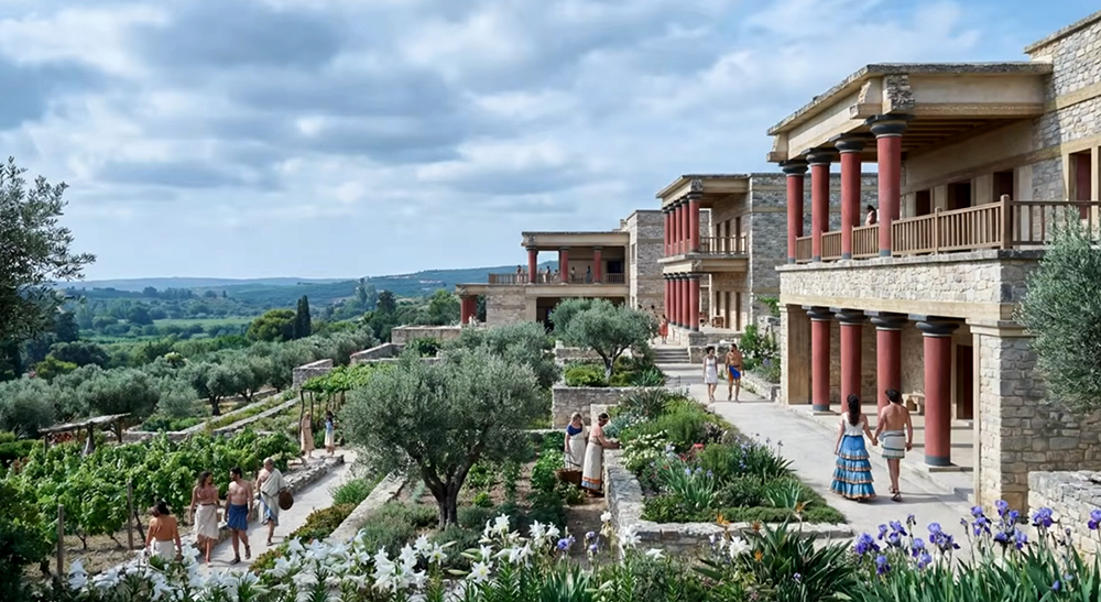 Knossos rekonstrukcja AI