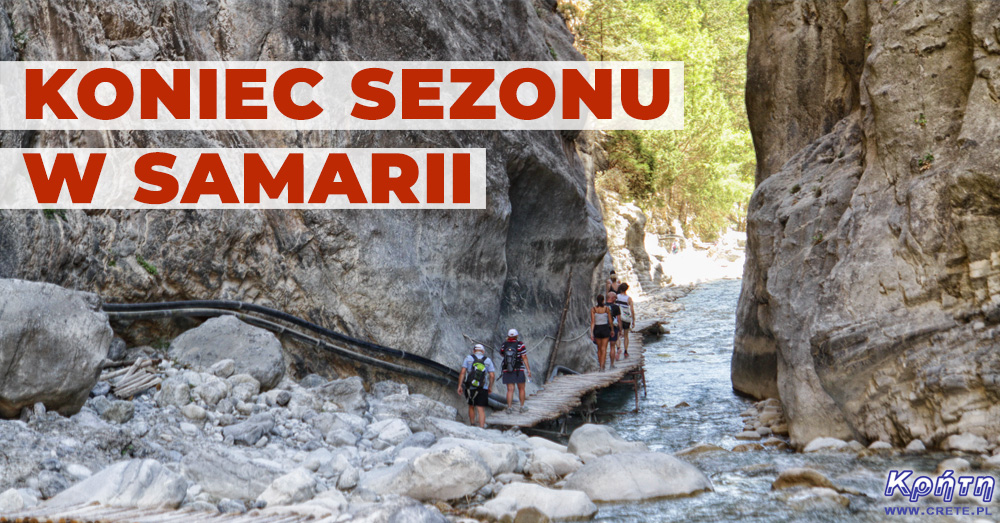 Wąwóz Samaria na Krecie
