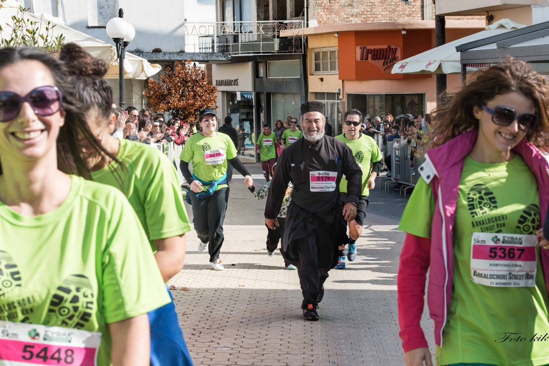 Half-marathon in Crete