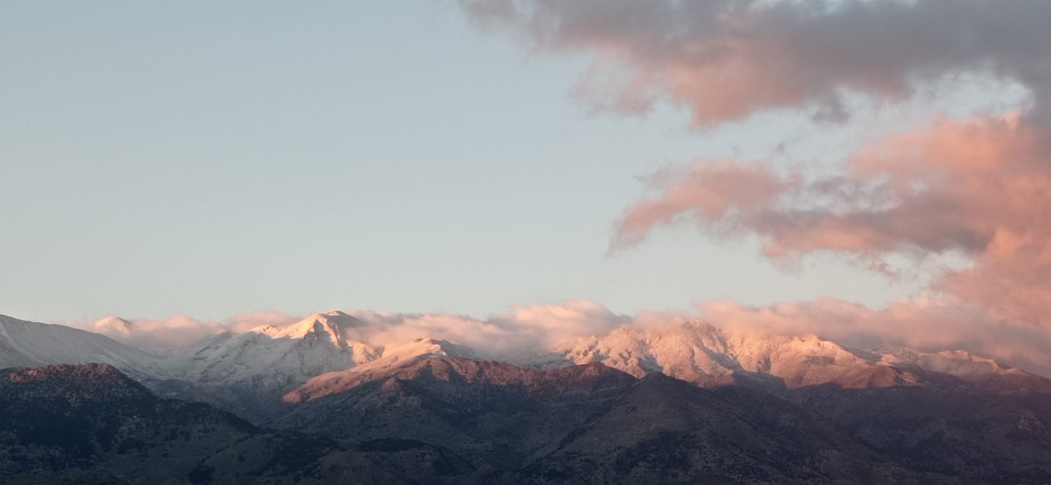 Winter Lefka Ori in Crete