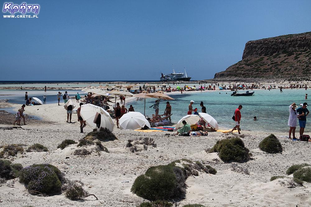 Balos lagoon beach