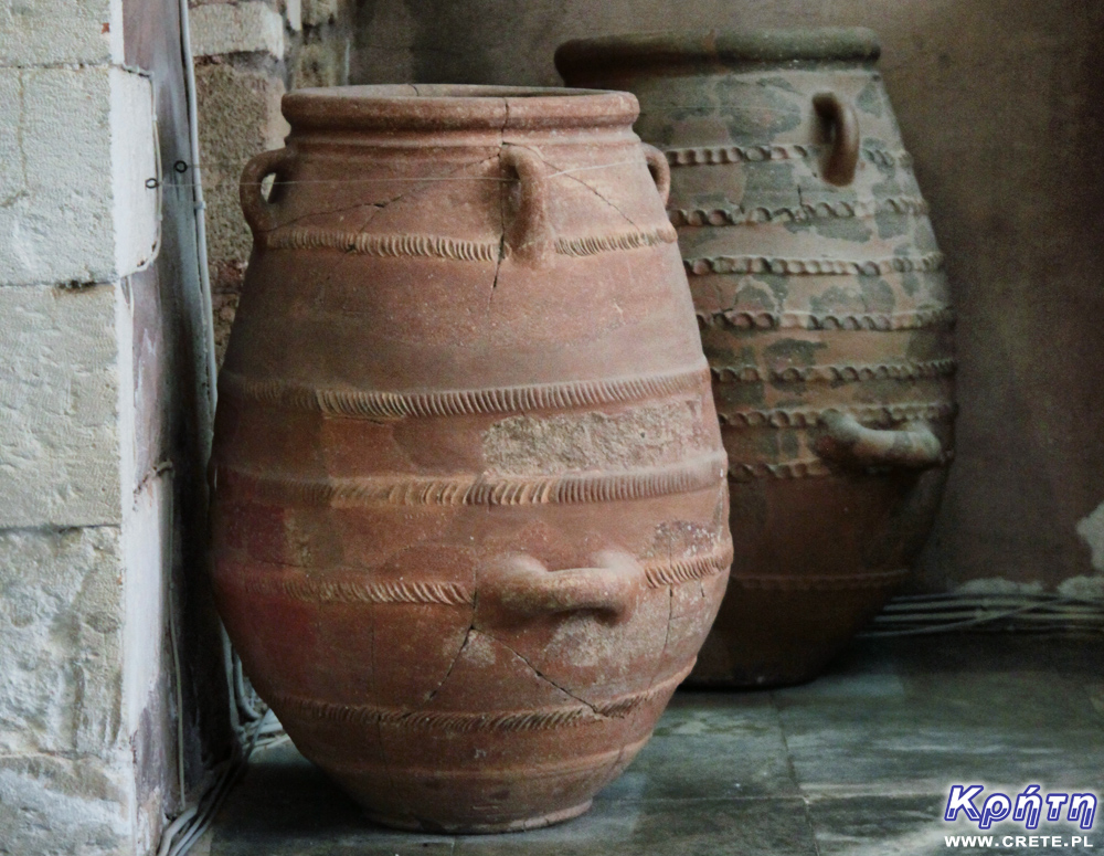 Pitosy at the Archaeological Museum in Chania