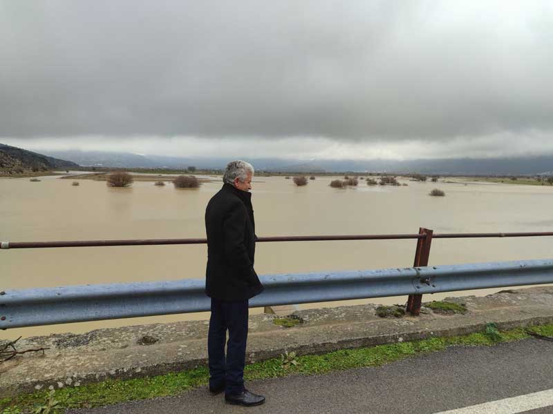 Lassithi-Plateau nach heftigen Regenfällen