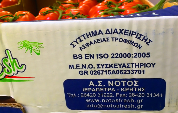 Pomidory z Krety z Ierapetry