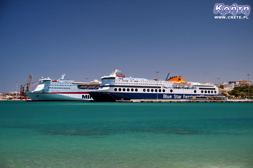 Fähren auf Kreta