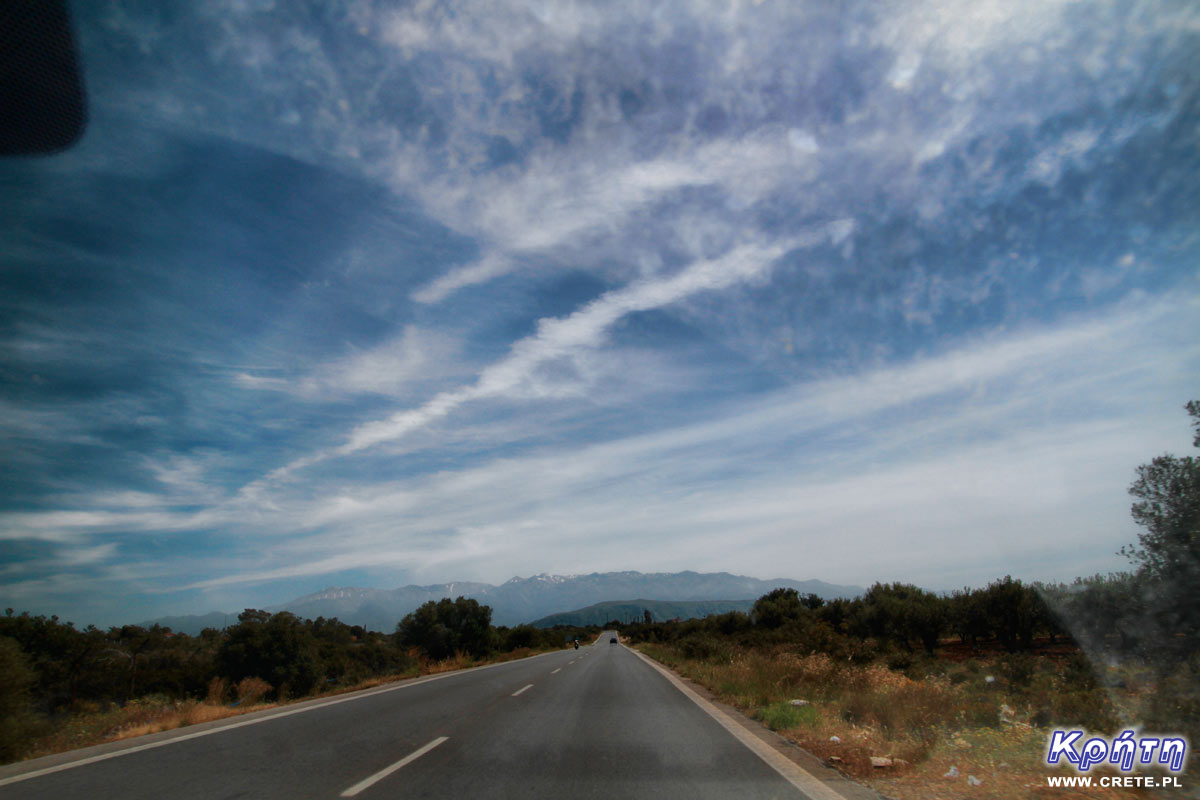 Straße in Kreta