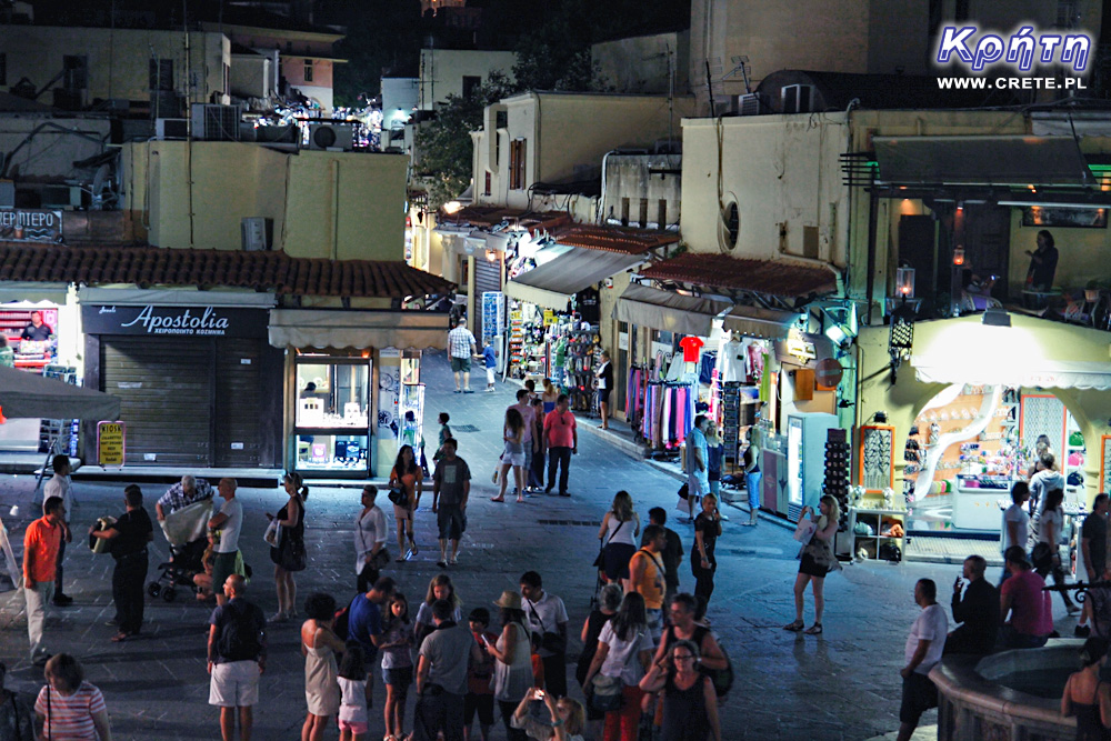 Tourists on Rhodes