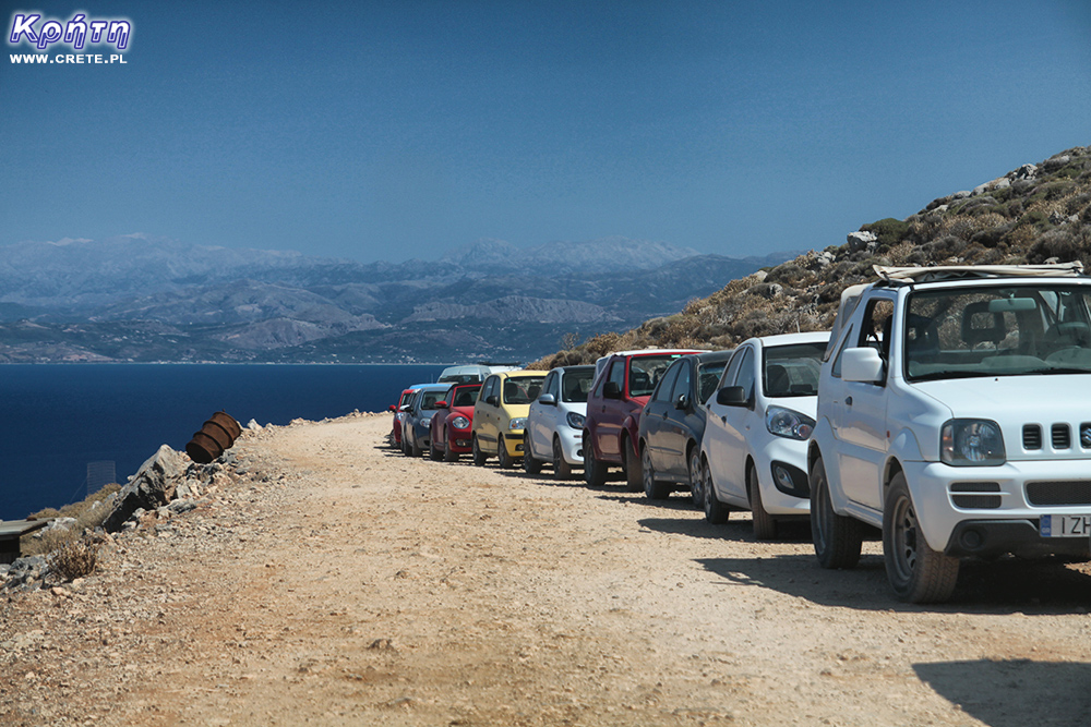 Access road to Balos
