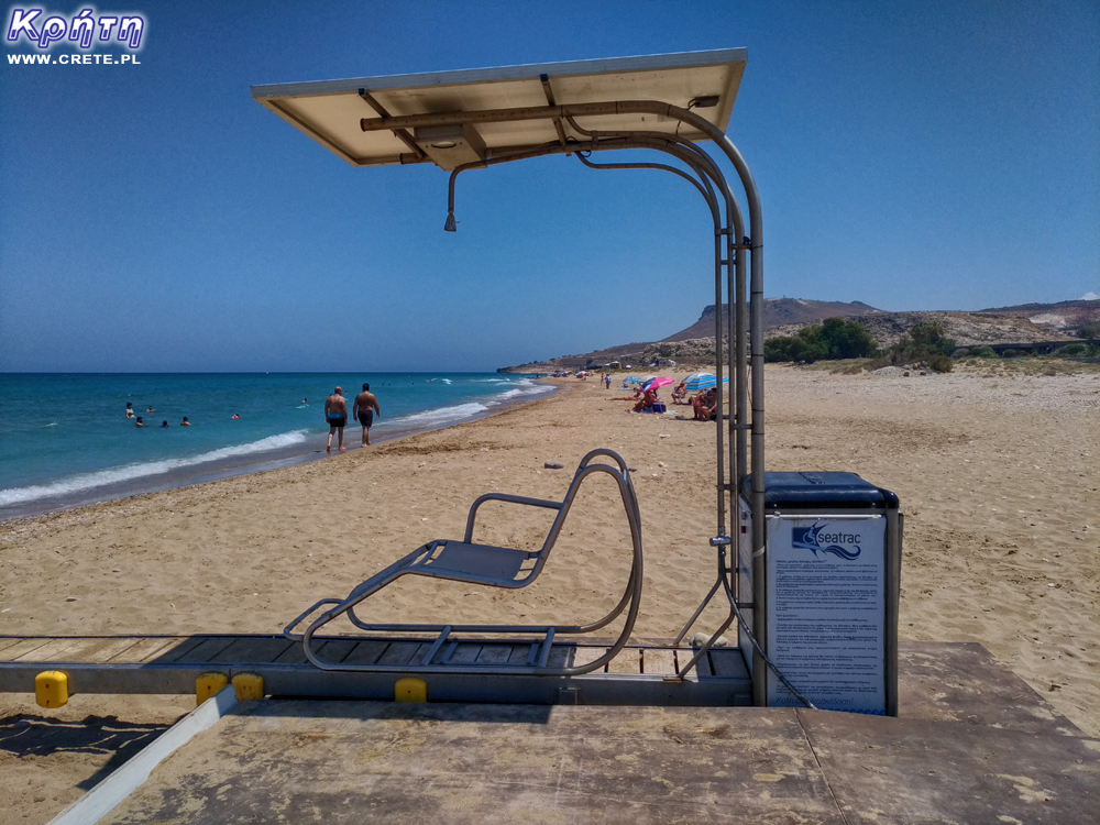 SeaTrac dla niepełnosprawnych na plaży