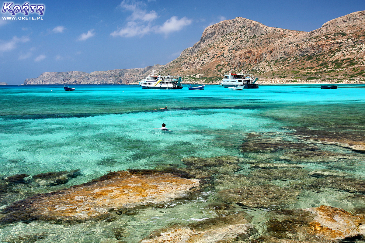 Balos lagoon