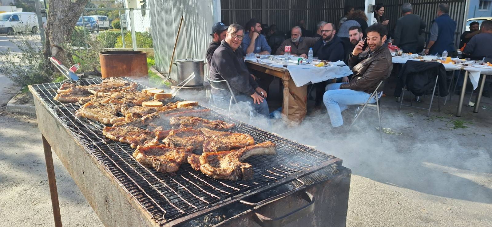 Griechischer fetter Donnerstag