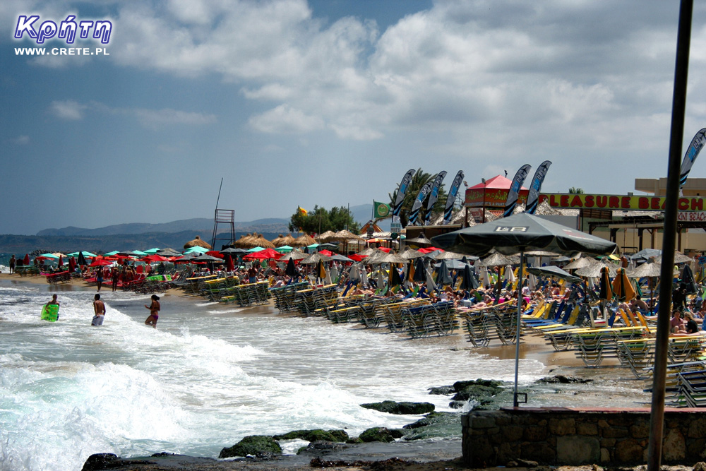 Plaża w Malia