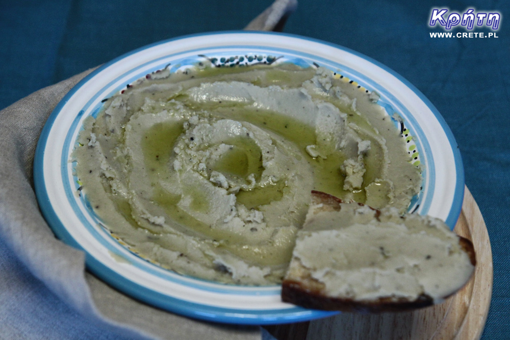 Paste aus getrockneten Bohnen