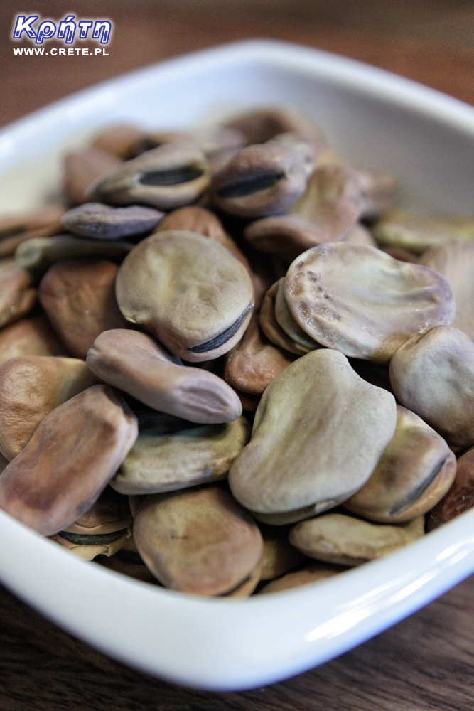 Paste of dried beans