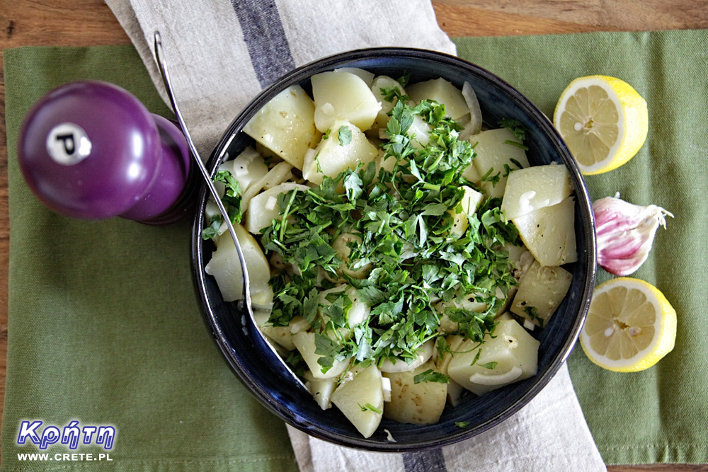 Sałatka ziemniaczana - Patatosalata