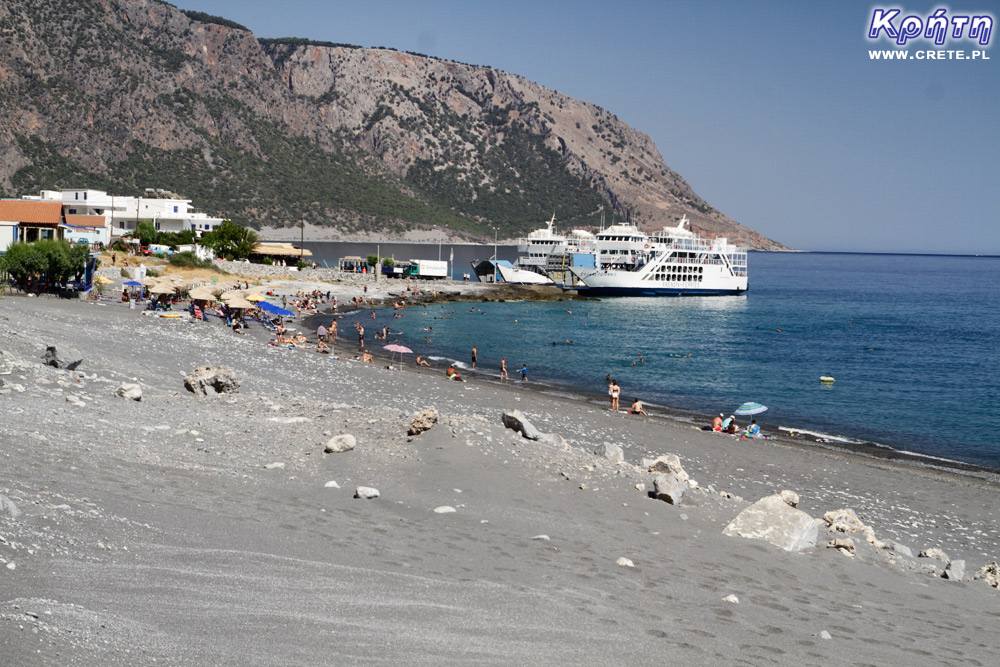 ANENDYK ferries at Agia Roumeli