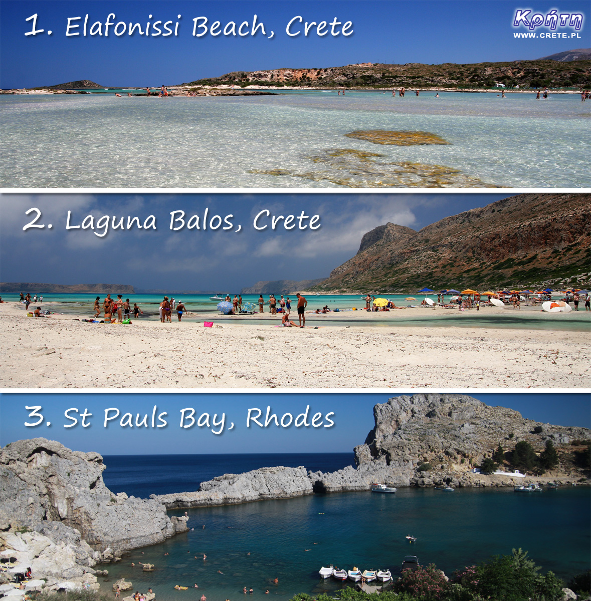 TripAdvisor - TOP 10 plaże w Grecji