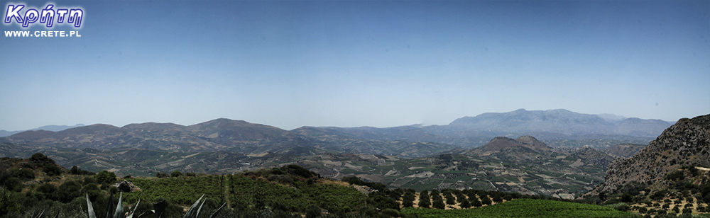 Vathipetro - Blick auf die Berge