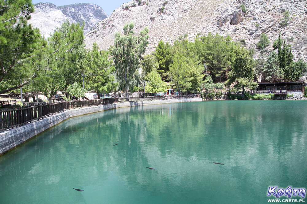 Rouvas Gorge - lagoon