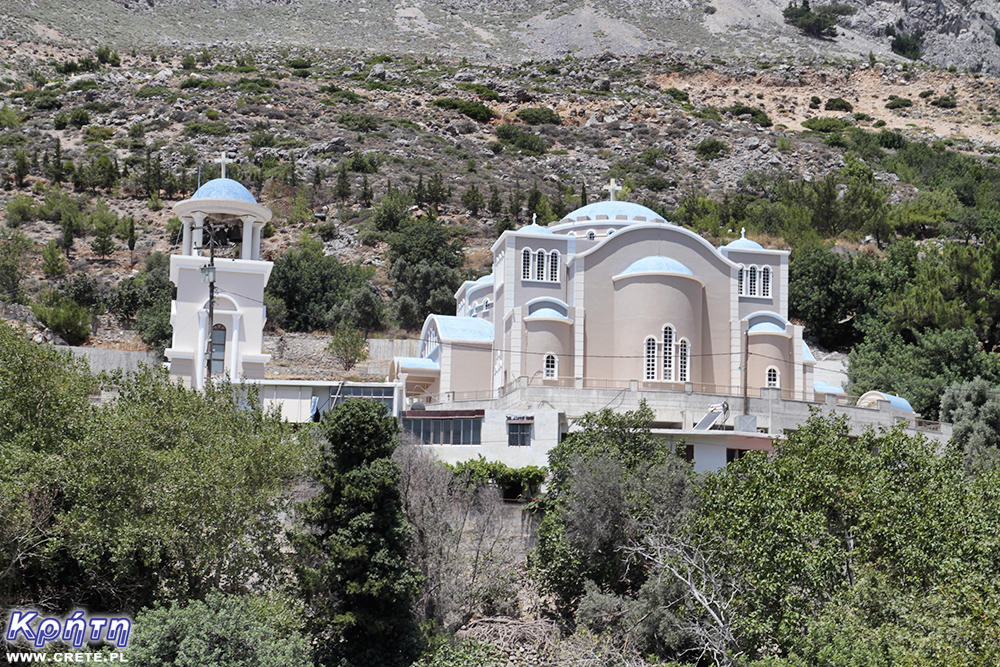 Wąwóz Rouvas - klasztor Agios Nikolaos