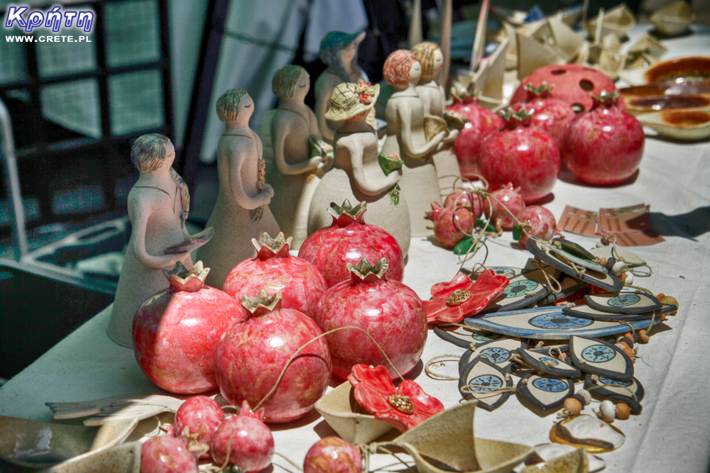 Exhibition of handicrafts in Heraklion