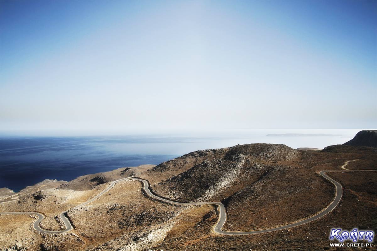 Picturesque road to Xerokambos